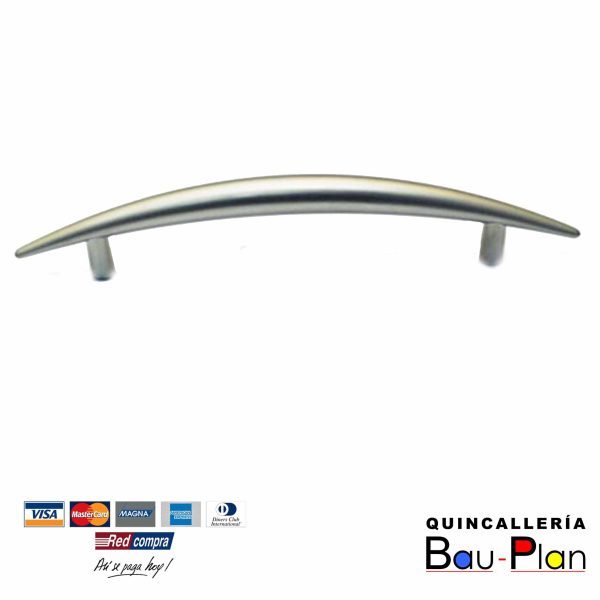 TIRADOR MANILLA ZAMAC CROMADO 96 MM   P6