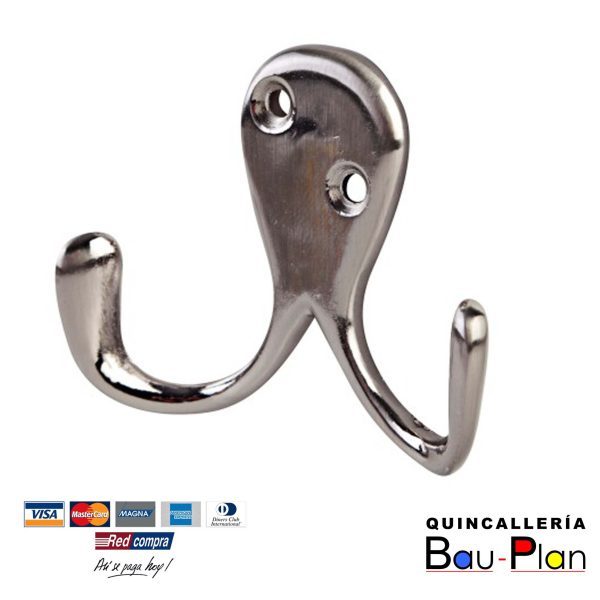 PERCHA DOBLE METAL    P-F