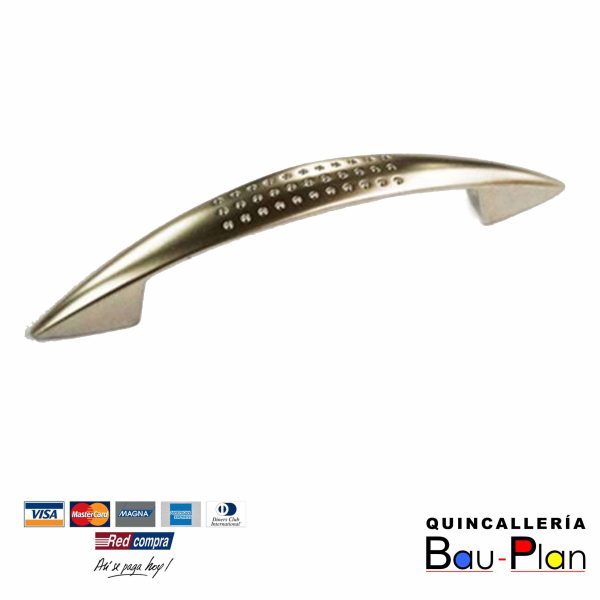 TIRADOR SATINADO 96 MM  P4