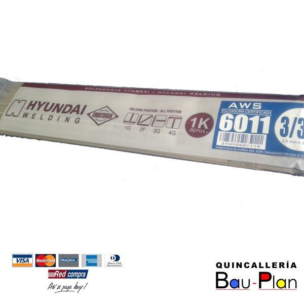 SOLDADURA HYUNDAI 6011   3/32"