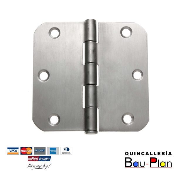 BISAGRA NICKEL SATIN    3 " X 3 "    P-C
