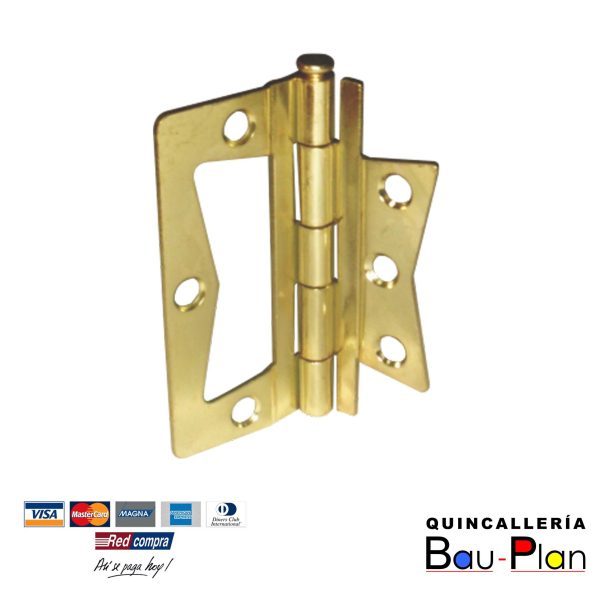 BISAGRA OMEGA 4″  BRONCEADA P-E