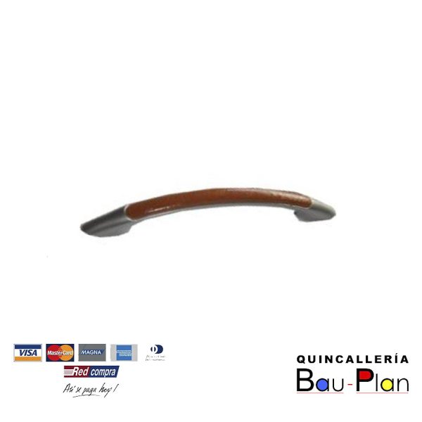 TIRADOR MANILLA 128MM PLASTICA ,