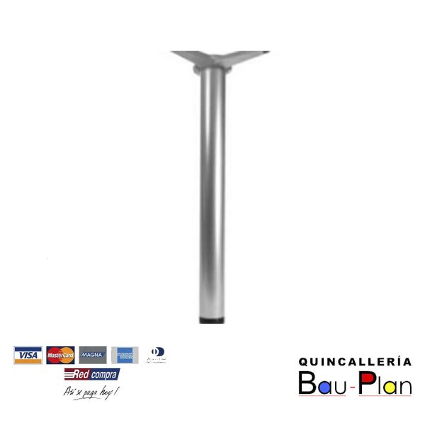 PATA LARGA NIQUEL SATIN 60 X 710mm.