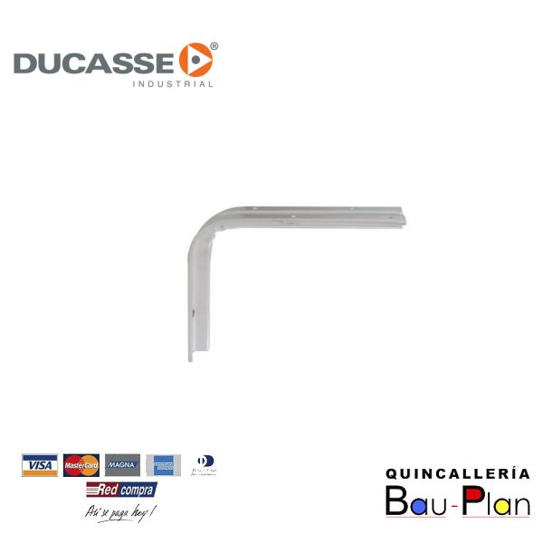 SOPORTE FIJO 20/25 BLANCO