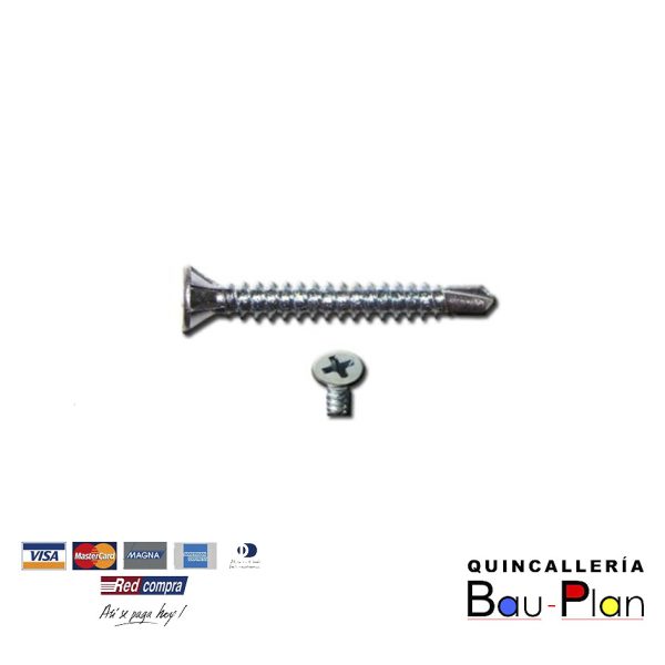 TORNILLO AUTORROSCANTE  6X 2 PUNTA BROCA.
