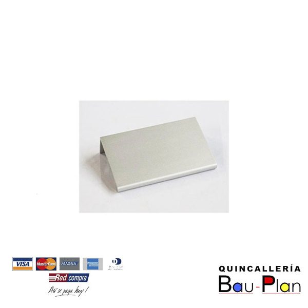 TIRADOR 2884 064.NA 28 ALUMINIO.