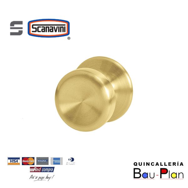 PERILLON BRONCE SATINADO 30 A 60mm DE ESPESOR. DIAM 70mm