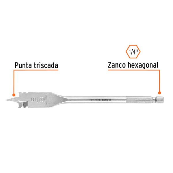 MECHA CARPINTERO 5/8 TRUPER. - Imagen 2