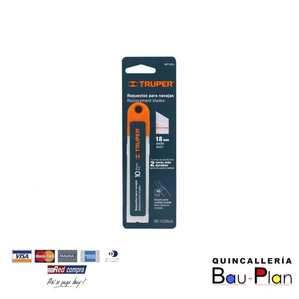 REPUESTO CUCHILLO CARTONERO CUT-6X TRUPER
