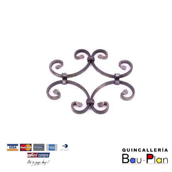 APLIQUE 25X25CM PLET 10.5mm