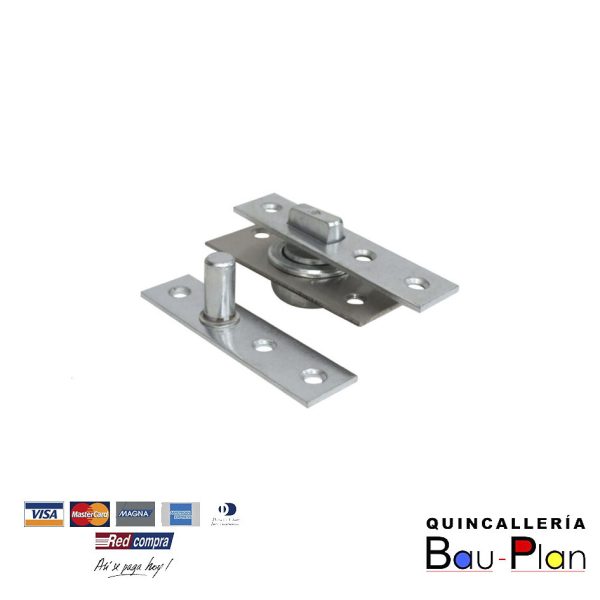 QUICIO PIVOTE RODAMIENTO C/HERRAJES 100kgs