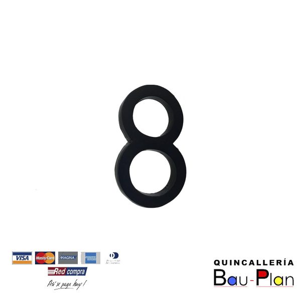 NUMERO 8 DE 100mm