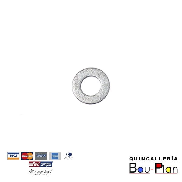 GOLILLA PLANA 1/4 ZINC