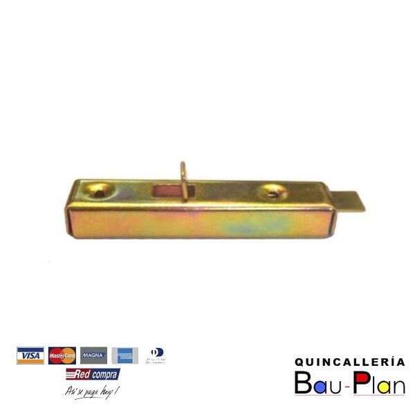 PICAPORTE CURVO ALEMAN BRONCE