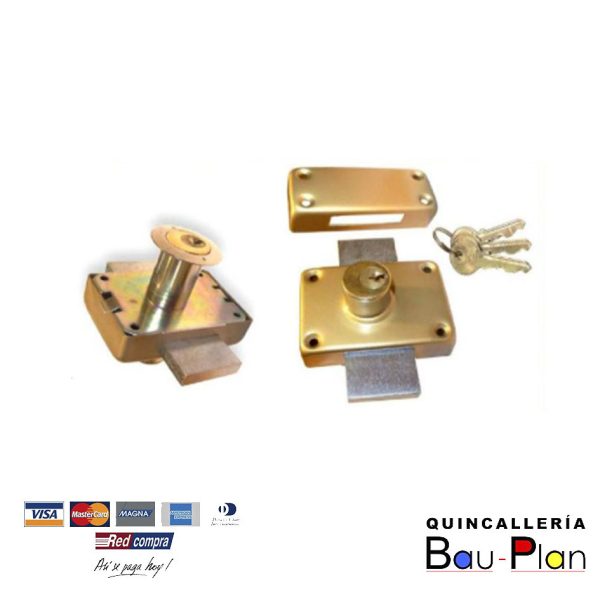 CERRADURA SEGURIDAD BIDIRECCIONAL GOLD PEAK